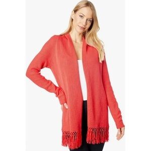 Lilly Pulitzer Tatum Coral Cardigan